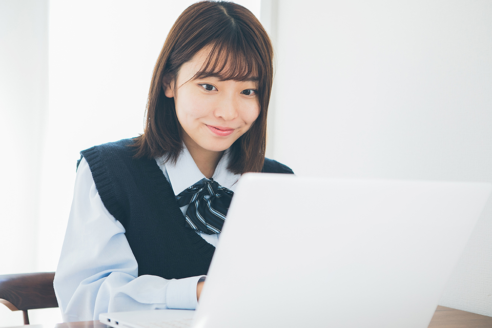 登校頻度を調整しながら学習を進める　通い方が選べる